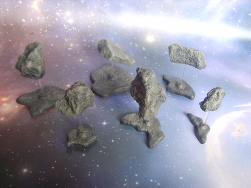 Asteroids BLUE set