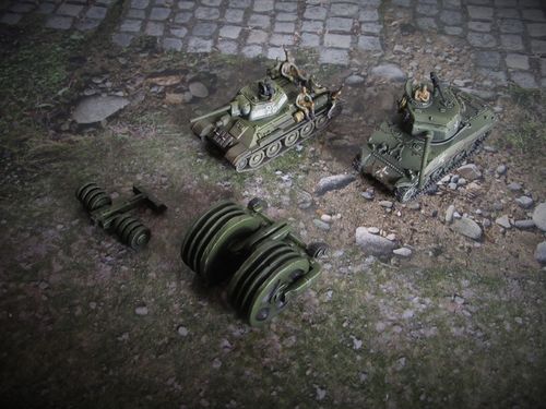 15mm WWII Mine Rollers